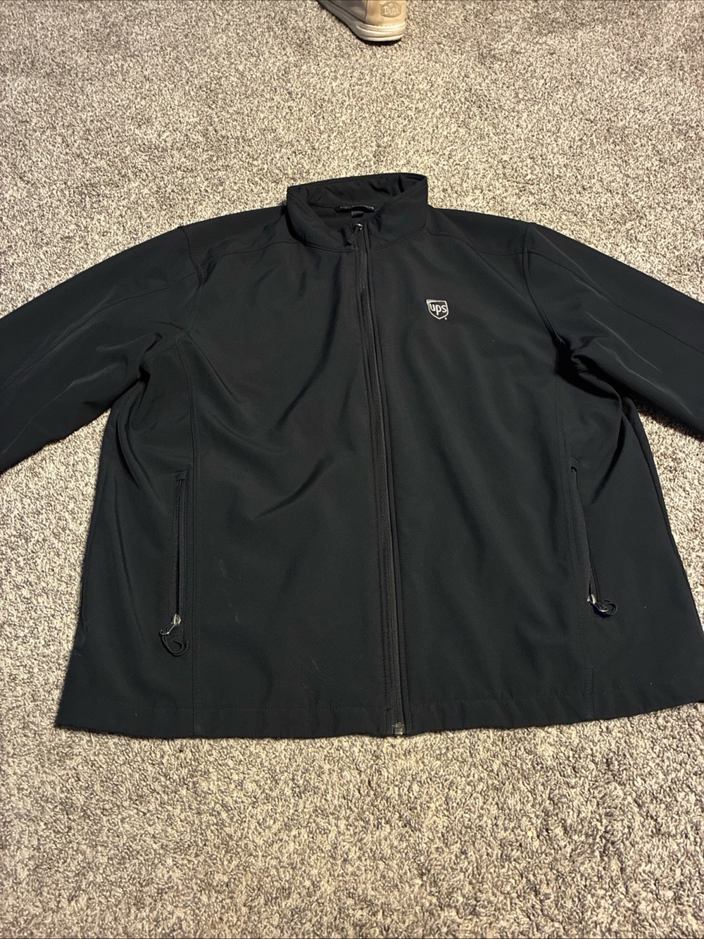 Port Authority Men's Black and Gray Half-Zip Performance Pullover
